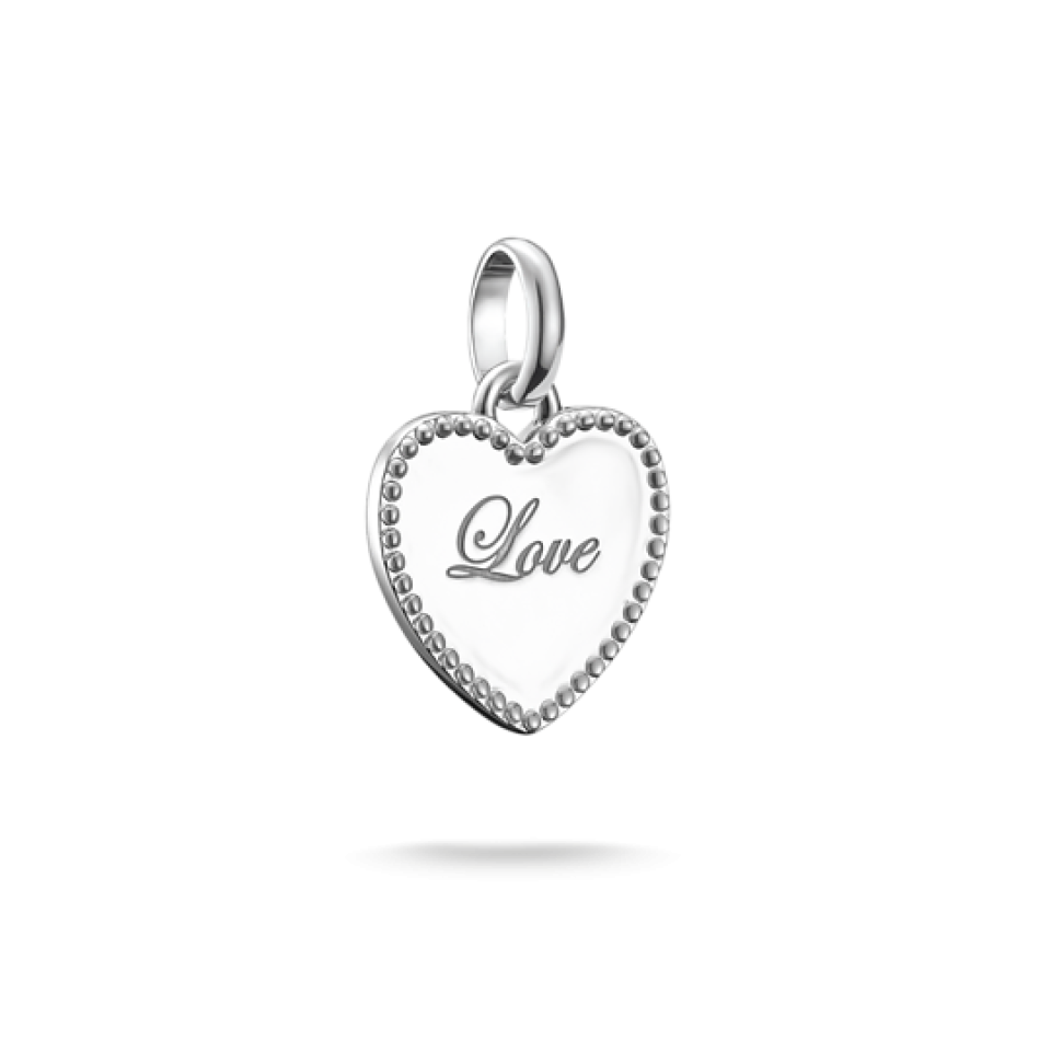 Breloque pour femme en argent 925, coeur, ''love'' - CC1269-001-21 - Thomas Sabo