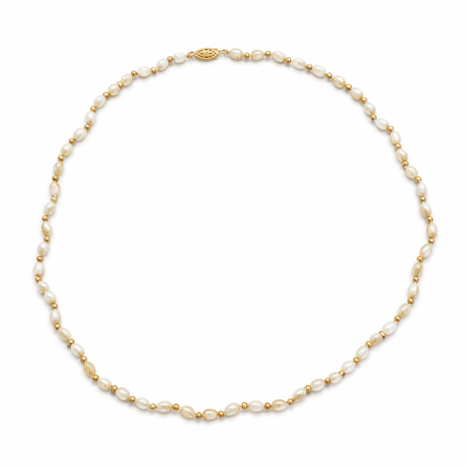 Collier de perles en argent 925 - CL500 - Divers