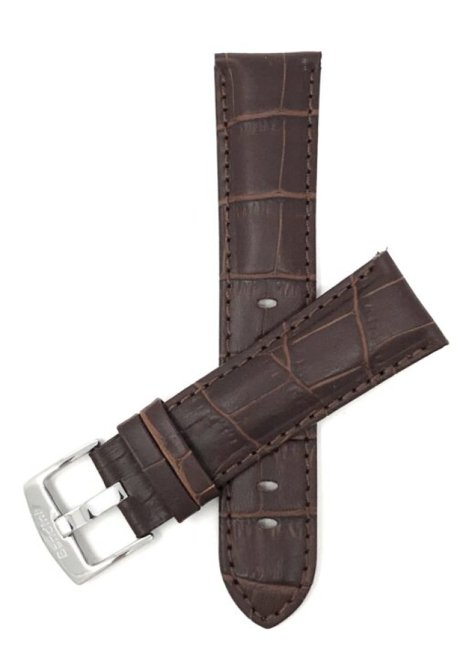 Bracelet de montre en cuir et stainless - 518.18.BR - Banda Swiss