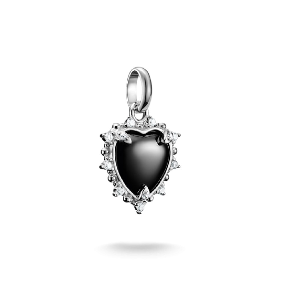 Breloque pour femme en argent 925, cubic zirconium, coeur - CC1286-643-11 - Thomas Sabo