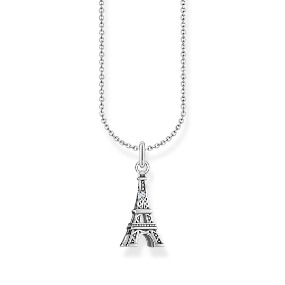 Pendentif pour femme en argent 925, tour eiffel - KE2236-643-14-L45V - Thomas Sabo