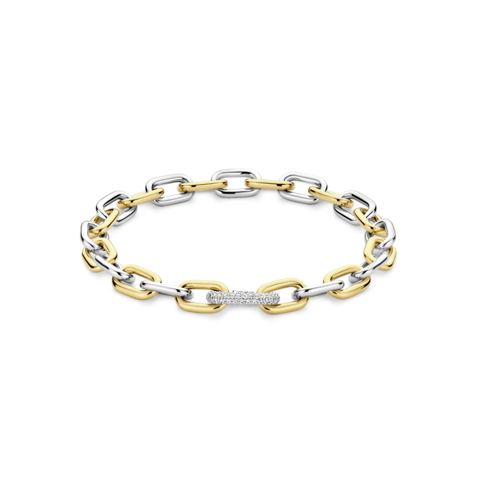 Bracelet pour femme en argent 925, cubic zirconium - 23052ZY - Ti Sento Milano