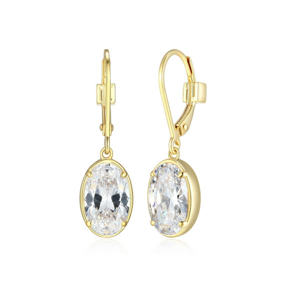 Boucles d'oreilles pour femme en argent 925, cubic zirconium - 32LCVZ0003 - ELLE