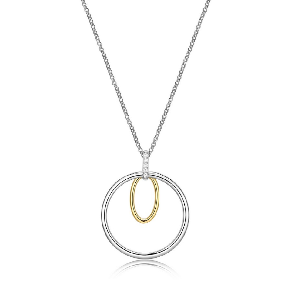 Pendentif pour femme en argent 925, cubic zirconium