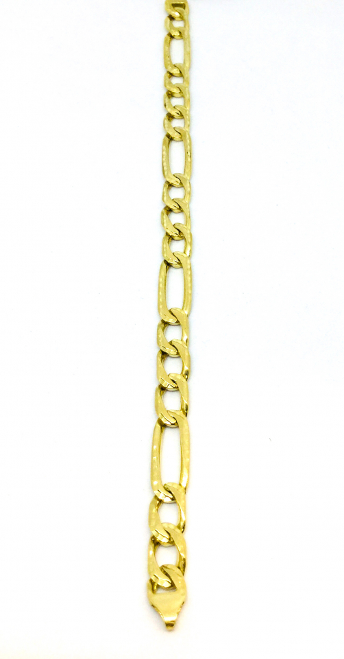 Bracelet pour homme en or 10k, figaro - BR017 - Divers