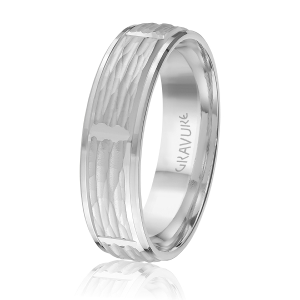 Jonc pour homme en or 10k - GL-866-6W - MALO