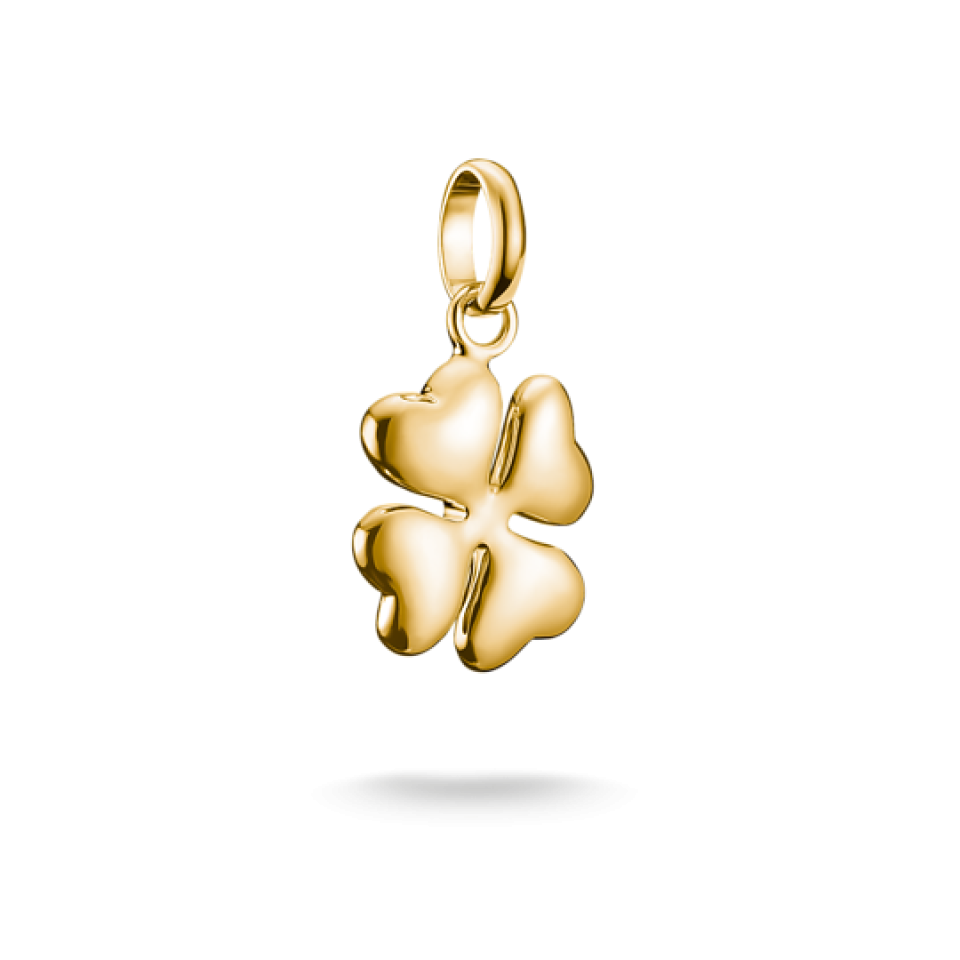 Breloque pour femme en argent 925, trèfle à quatres feuilles, coeurs - CC1236-413-39 - Thomas Sabo
