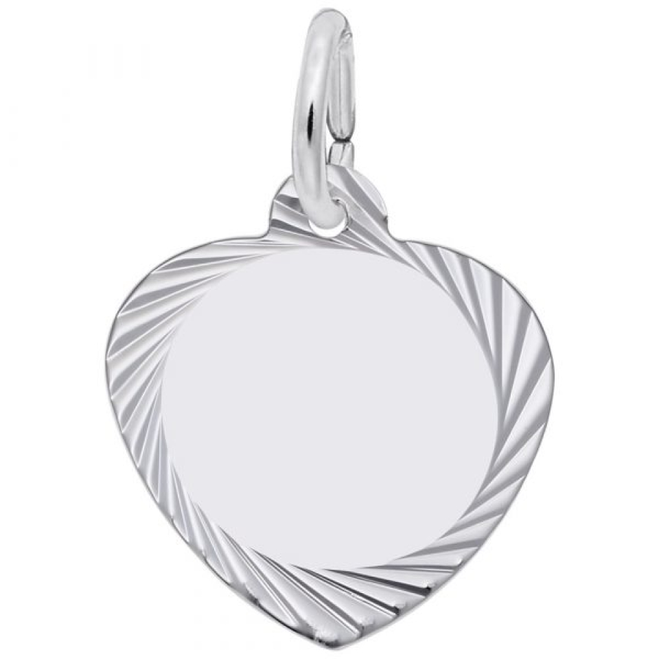Pendentif en argent 925, coeur - 10-7910-000 - Rembrandt Charms