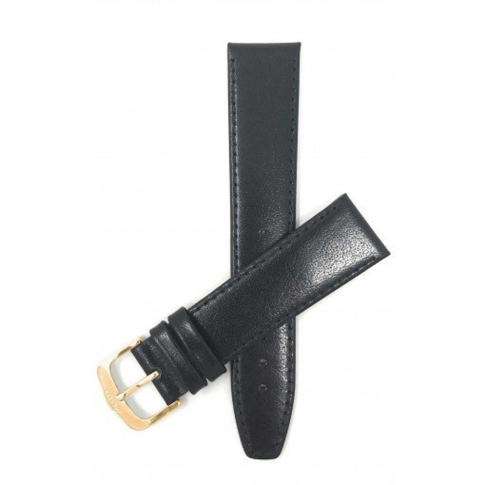 Bracelet de montre en stainless et cuir - XL.300.16.NR - Banda Swiss