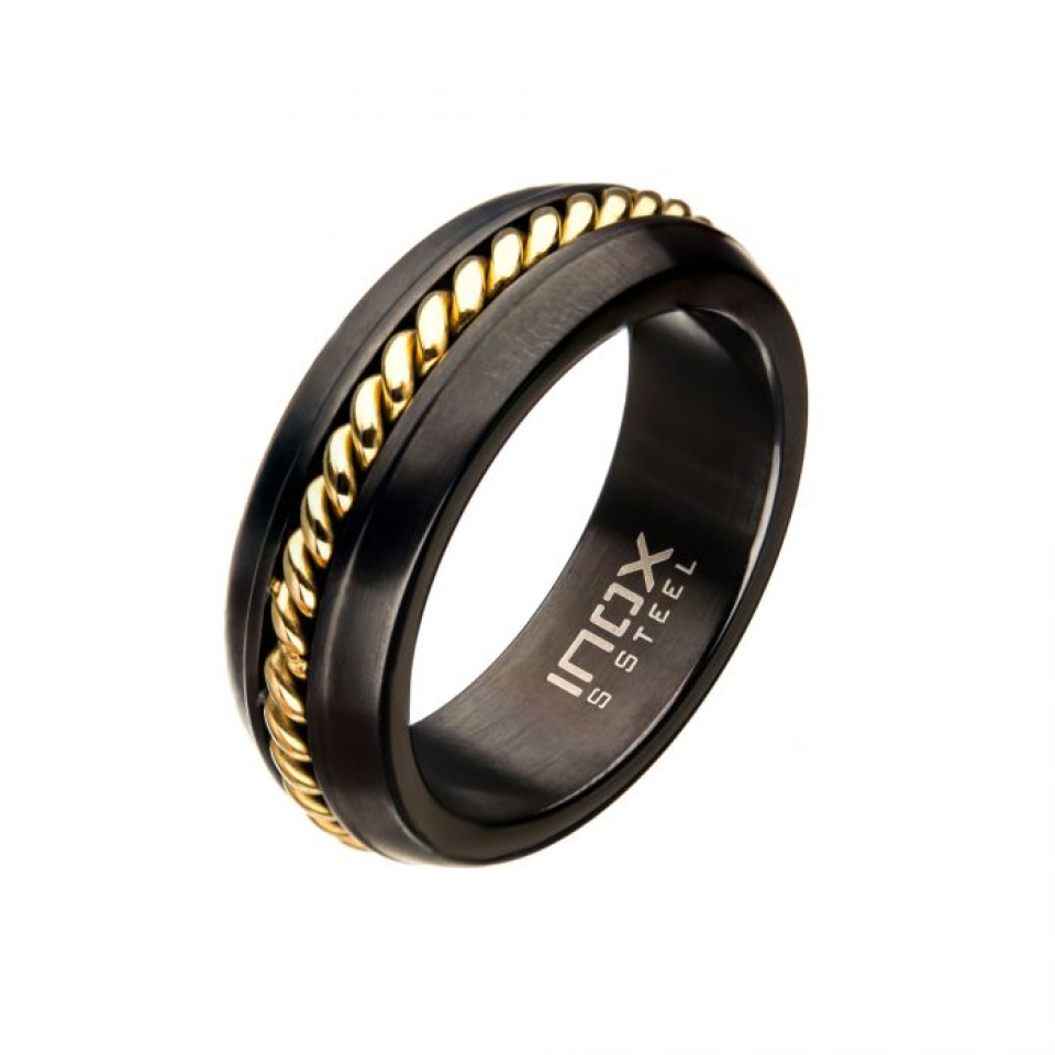 Bague pour homme en stainless - FR0007-09 - Inox