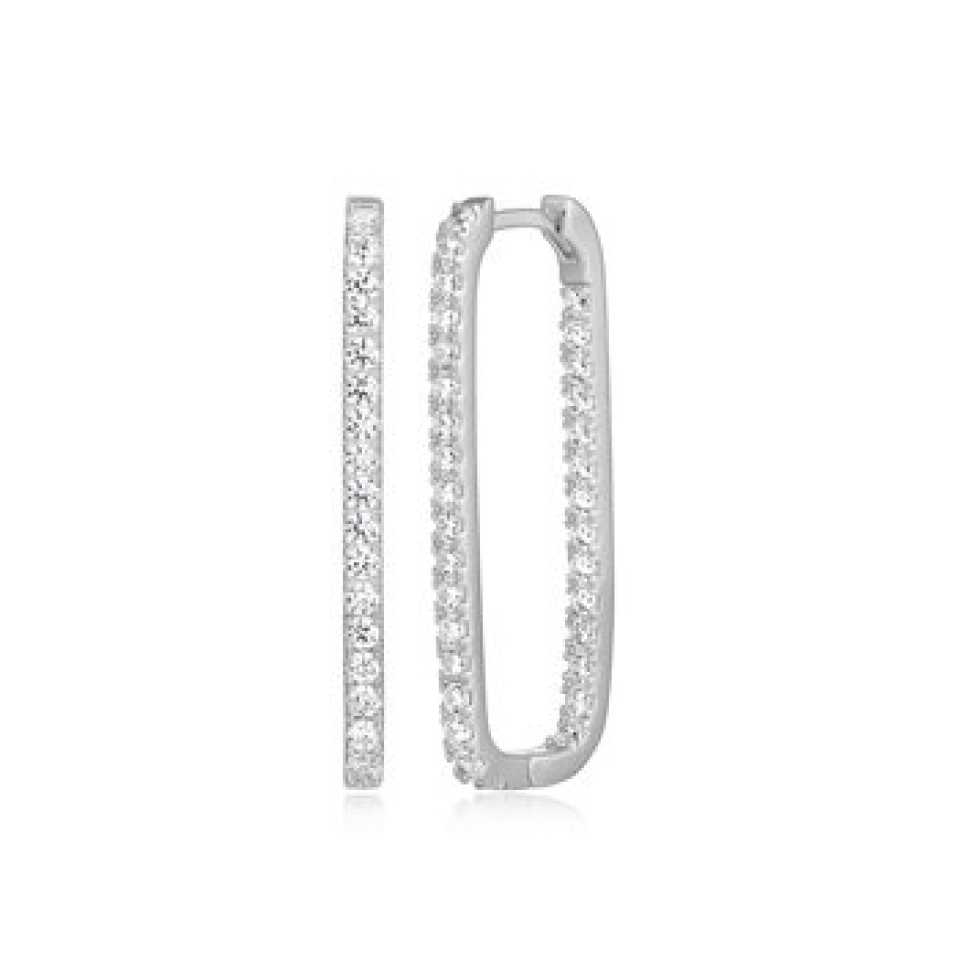Boucles d'oreilles pour femme en argent 925, cubic zirconium - R2APC30027 - Reign
