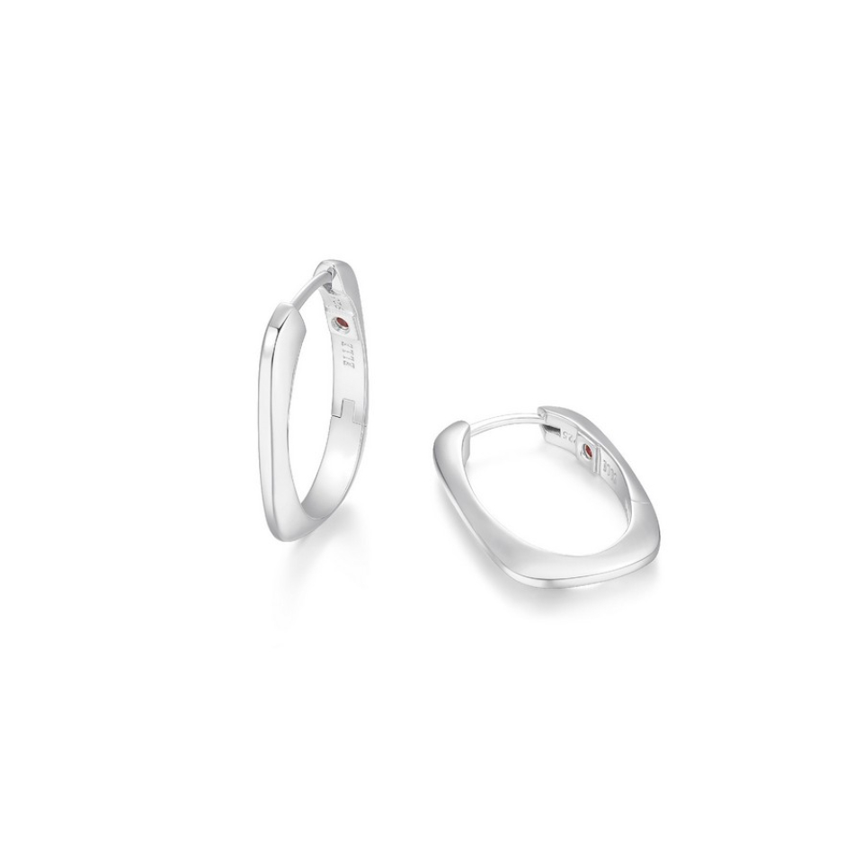 Boucles d'oreilles pour femme en argent 925 - R2LCRZA00P - ELLE