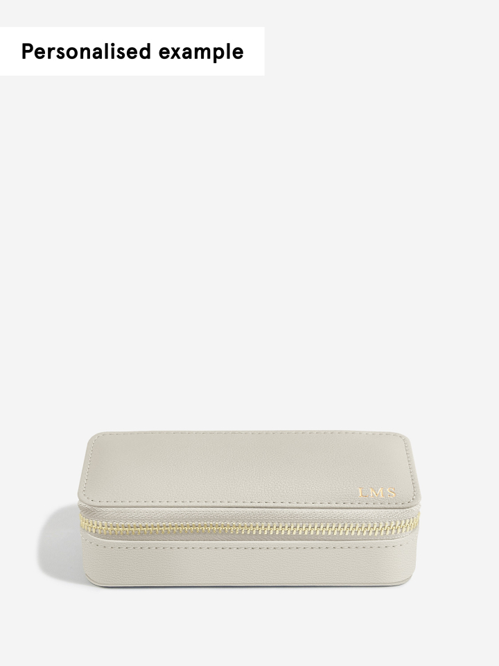 Coffre à bijoux transportable en cuir - 75626 - Stackers