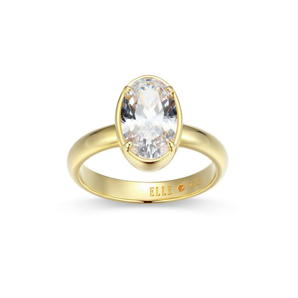 Bague pour femme en argent 925, cubic zirconium - 34LAL900AC - ELLE