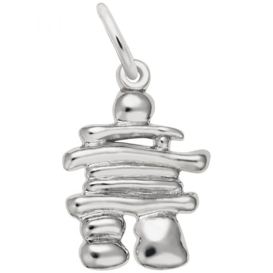 Pendentif en argent 925, inukshuk - 10-2644-000 - Rembrandt Charms