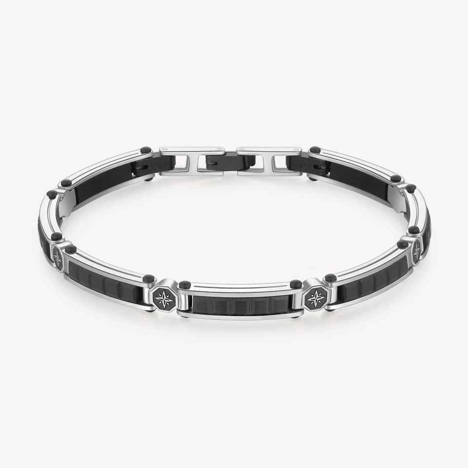 Bracelet pour homme en stainless. étoiles - BBC11 - Brosway