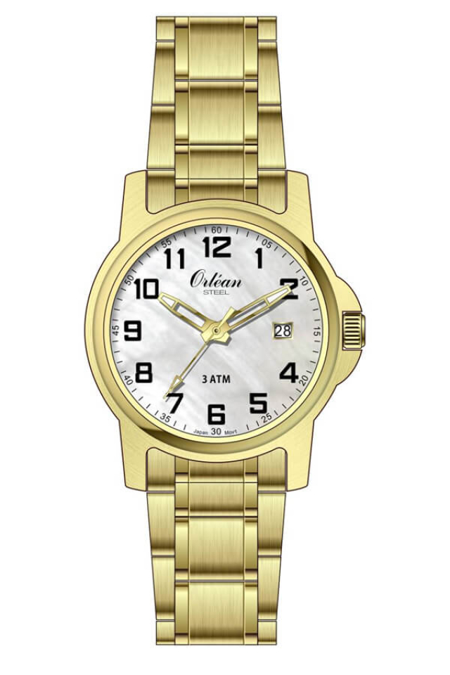 Montre pour femme en stainless, 3ATM - ME3481 - Orléan