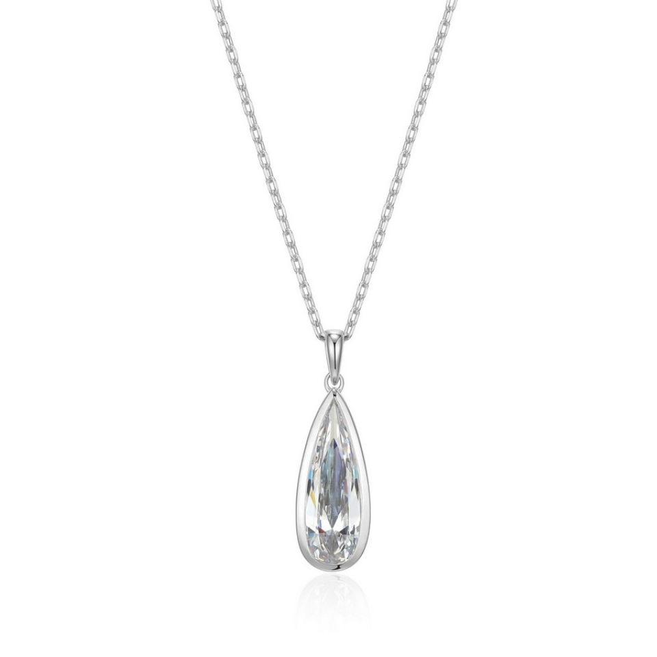 Pendentif pour femme en argent 925, cubic zirconium - R0LC0X0046 - ELLE
