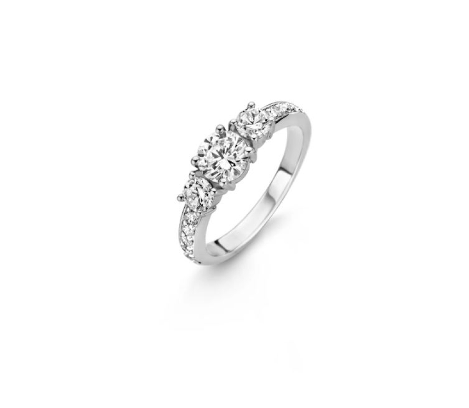 Bague pour femme en argent 925, cubic zirconium