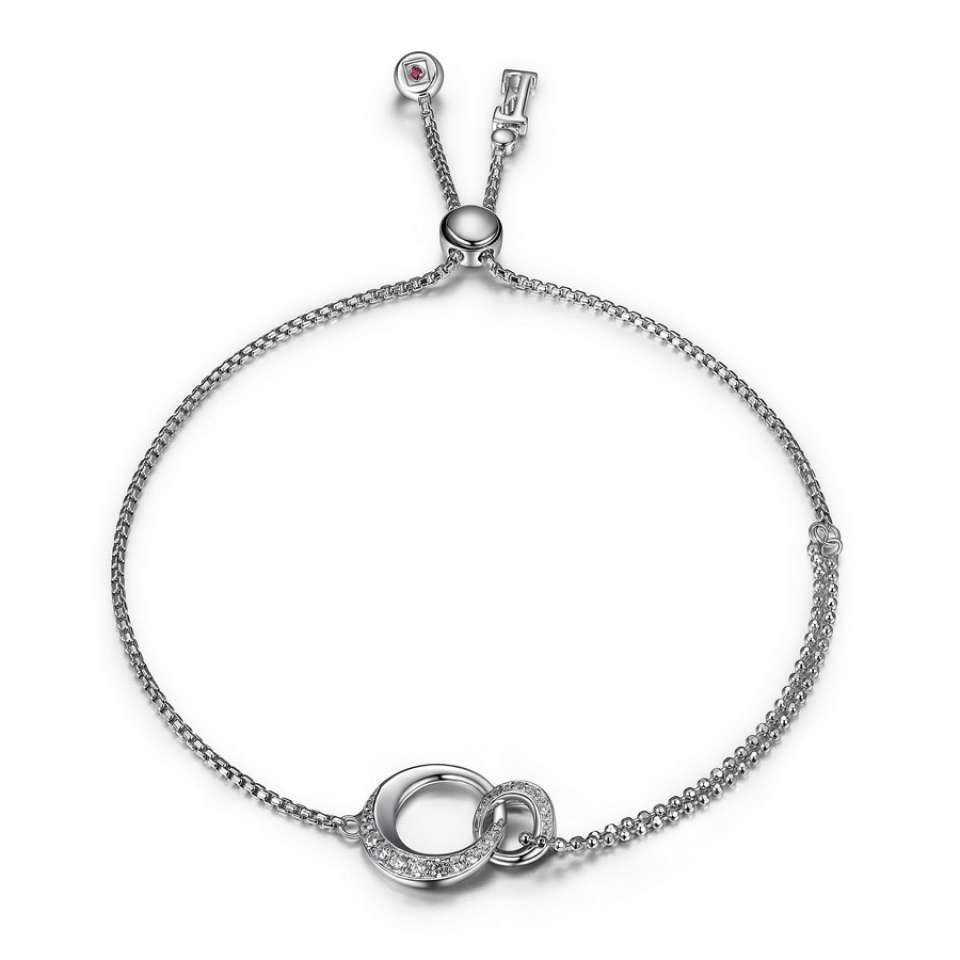 Bracelet pour femme en argent 925, cubic zirconium