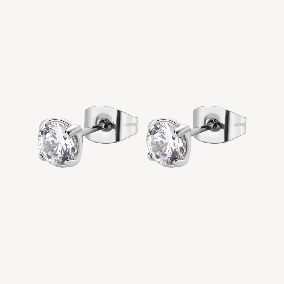 Boucles d'oreilles pour femme en stainless, cubic zirconium - BEIE005 - Brosway
