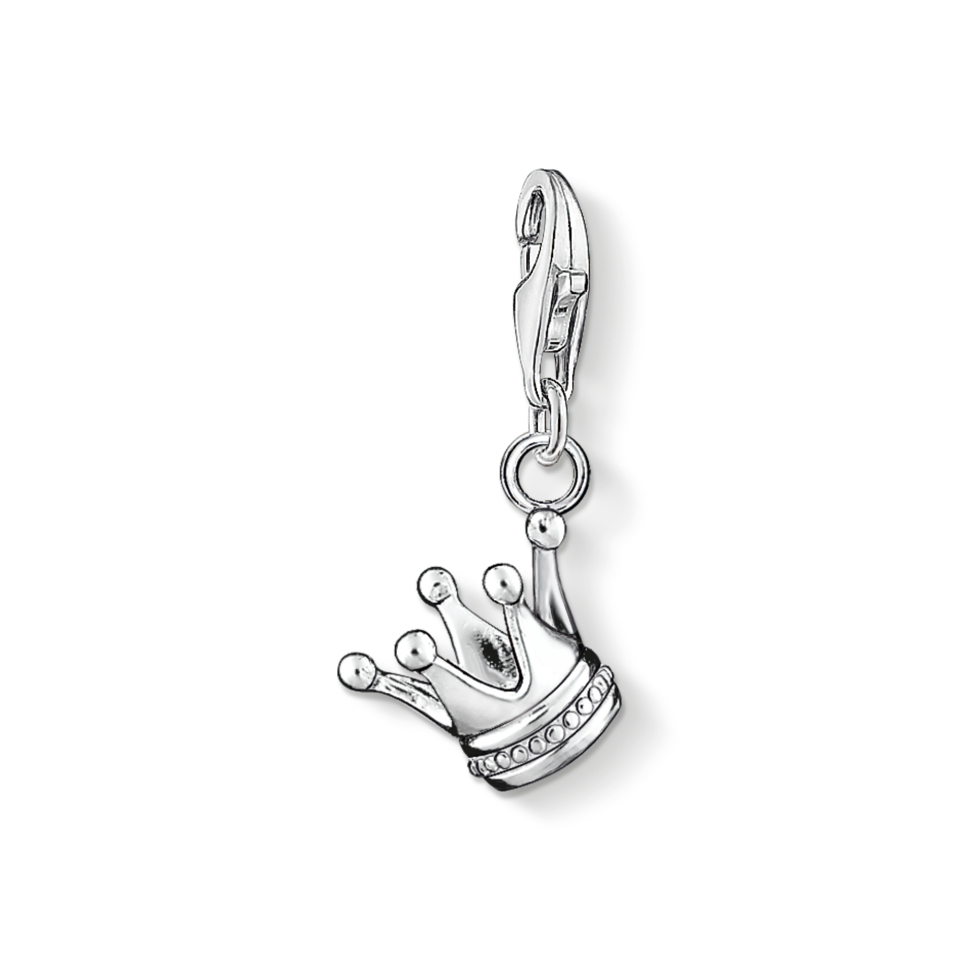 Breloque pour femme en argent 925, couronne - 0887-001-12 - Thomas Sabo