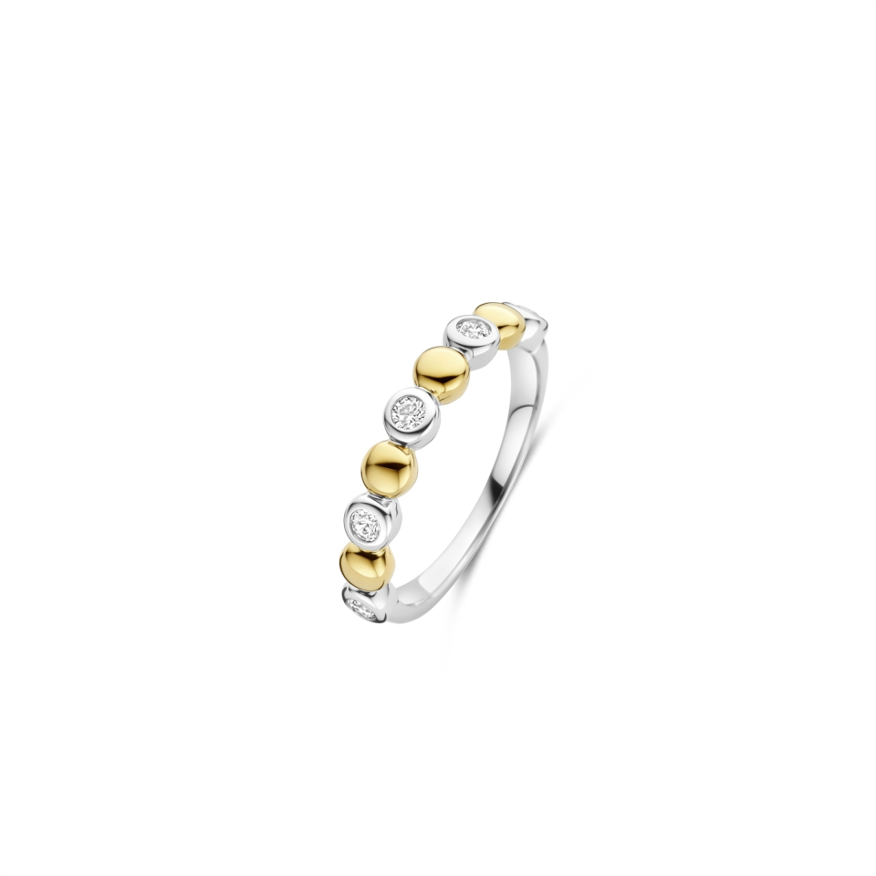 Bague pour femme en argent 925, cubic zirconium - 12365ZY/54 - Ti Sento Milano