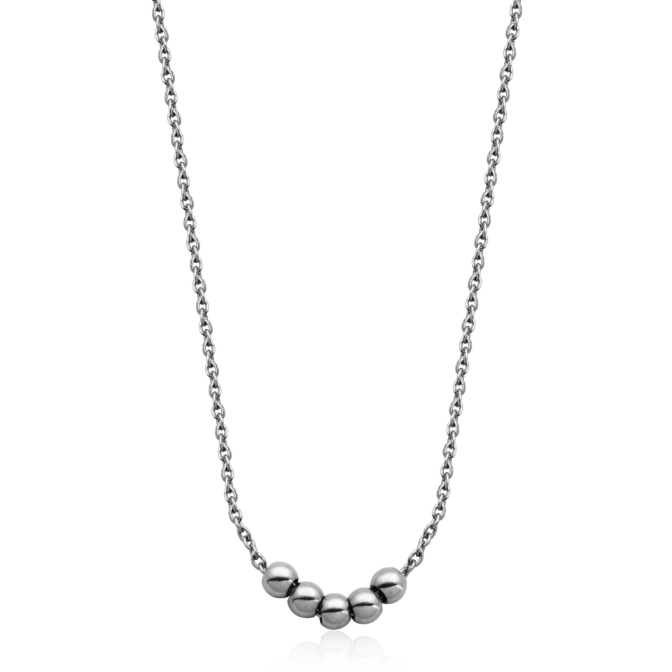 Pendantif stainless, 5 boules