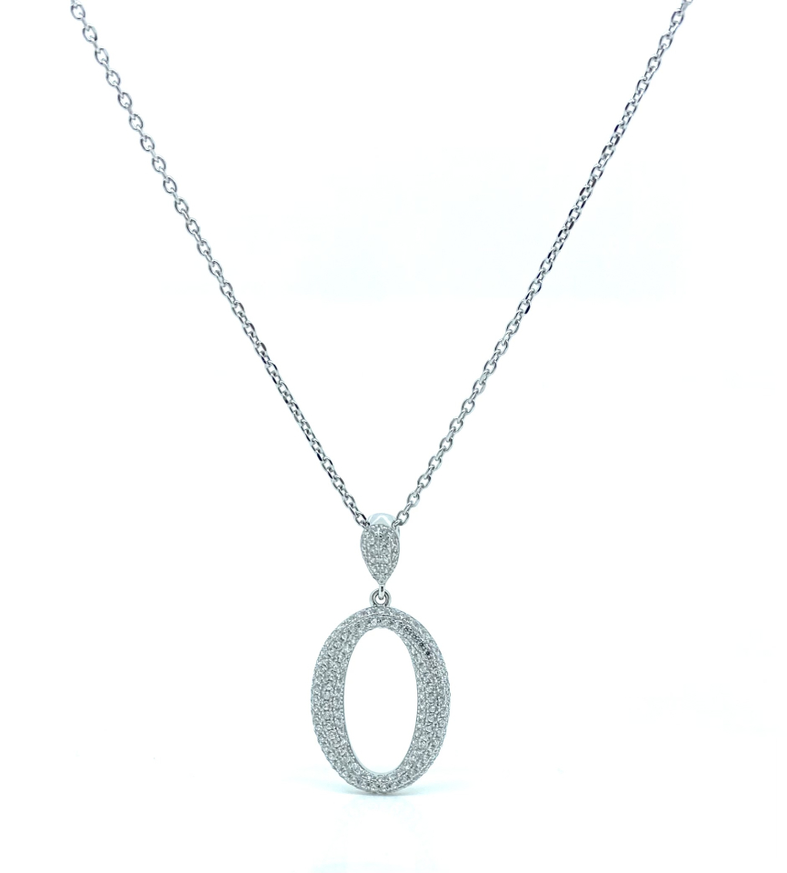 Pendentif pour femme en argent 925, cubic zirconium - PD424 - Divers