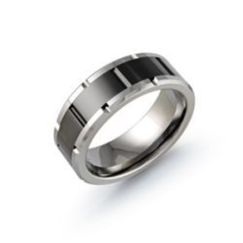 Jonc pour homme en tungstène - TG-017 - MALO