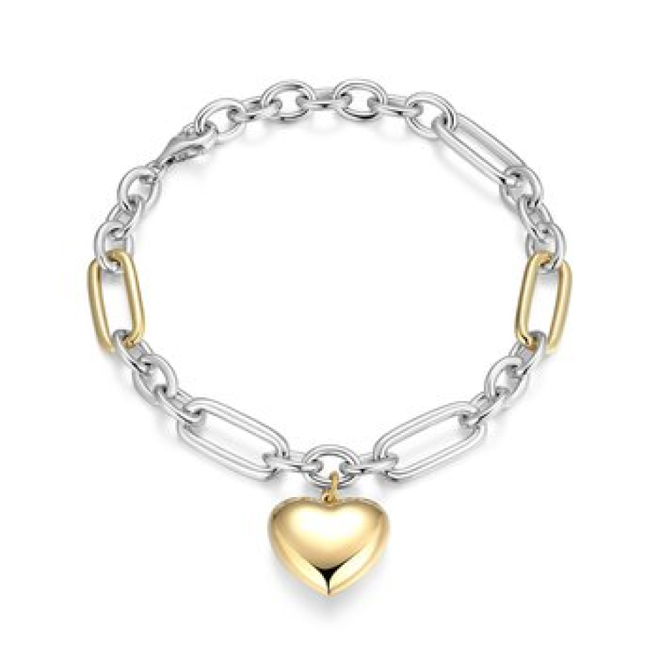 Bracelet pour femme en argent 925, coeur - R1AD27A04R - Reign
