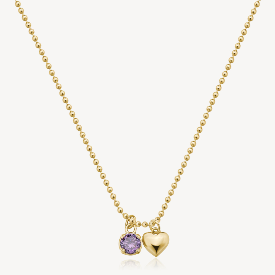 Pendentif pour femme en stainless, cubic zirconium, coeur - BEIN011 - Brosway