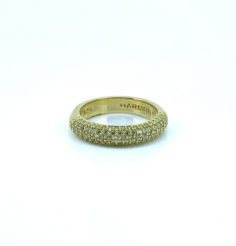 Bague pour femme en argent 925, zircons - HARMONY13 - Harmony