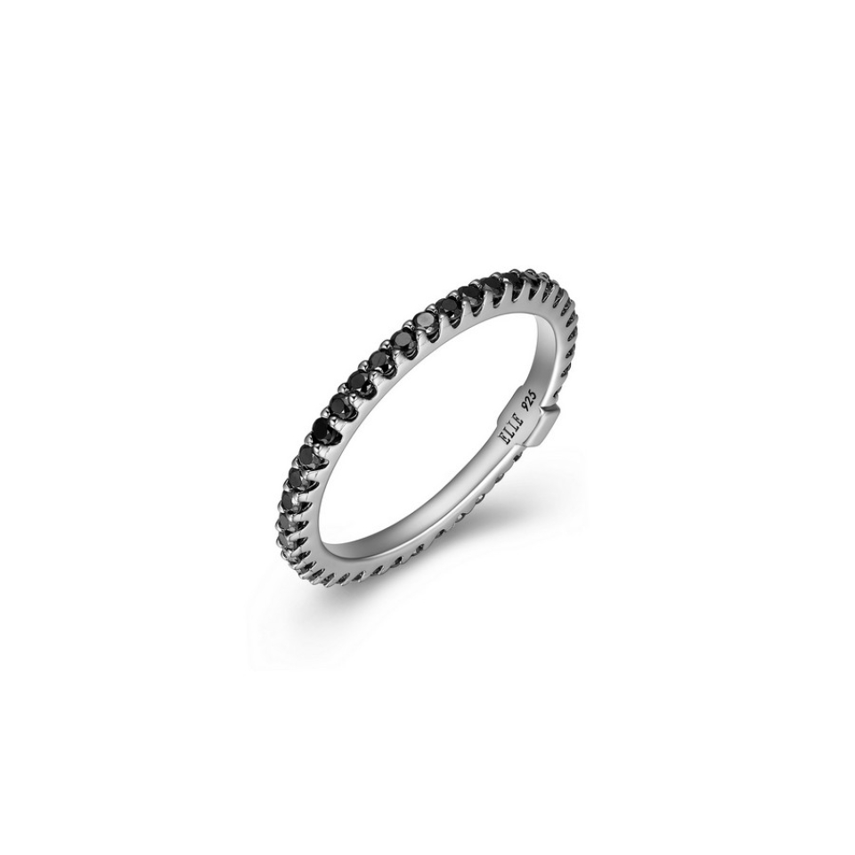 Bague éternitée pour femme en argent 925, cubics zirconium - 64LAF8GHAL - ELLE