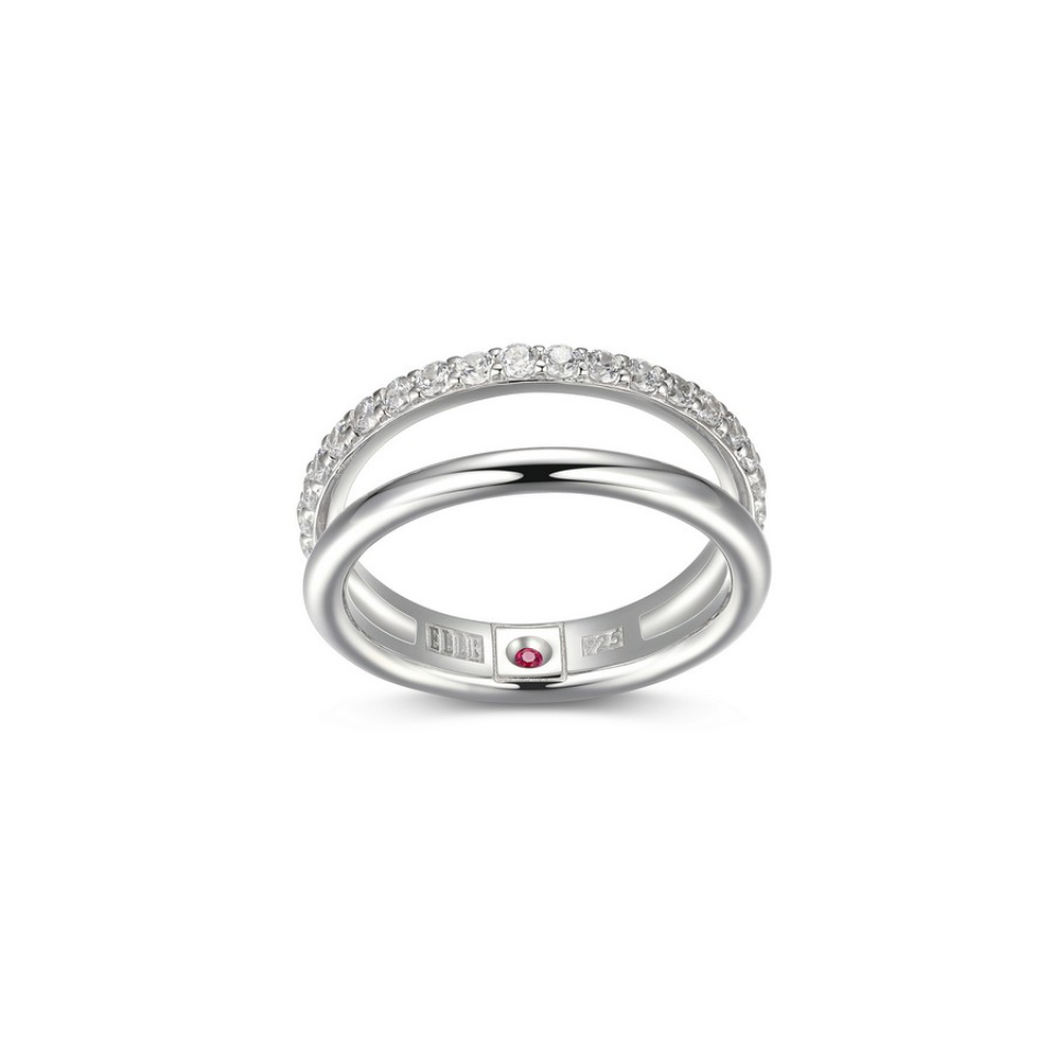 Bague pour femme en argent 925, cubic zirconium - R4LAG800AC - ELLE
