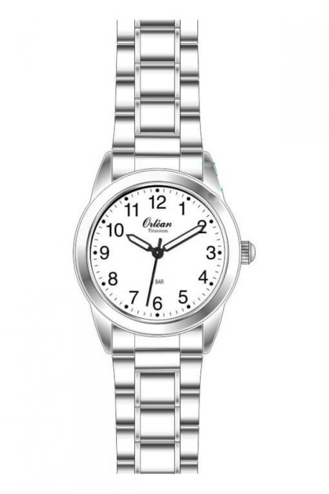 Montre pour femme en stainless, 3ATM - ME3625 - Orléan
