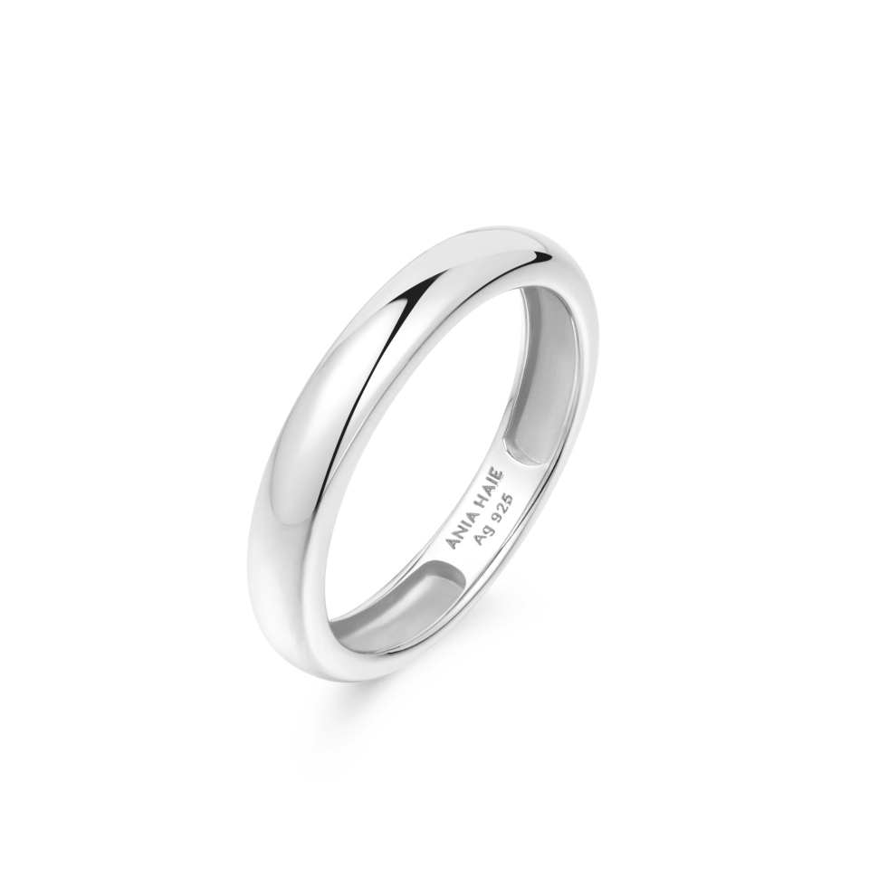 Jonc en argent 925 - R056-01H-54 - Ania Haie