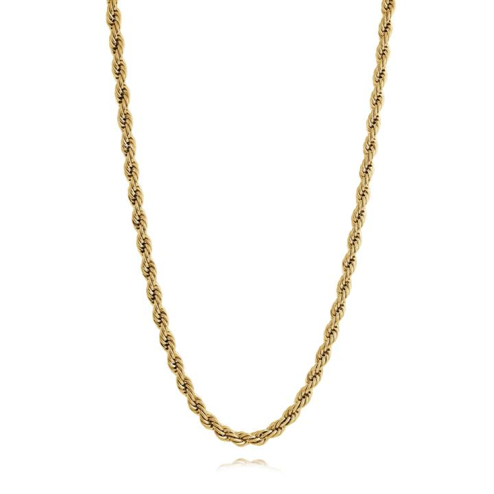 Chaine pour homme en stainless, torsade - SYN26-26 - Italgem