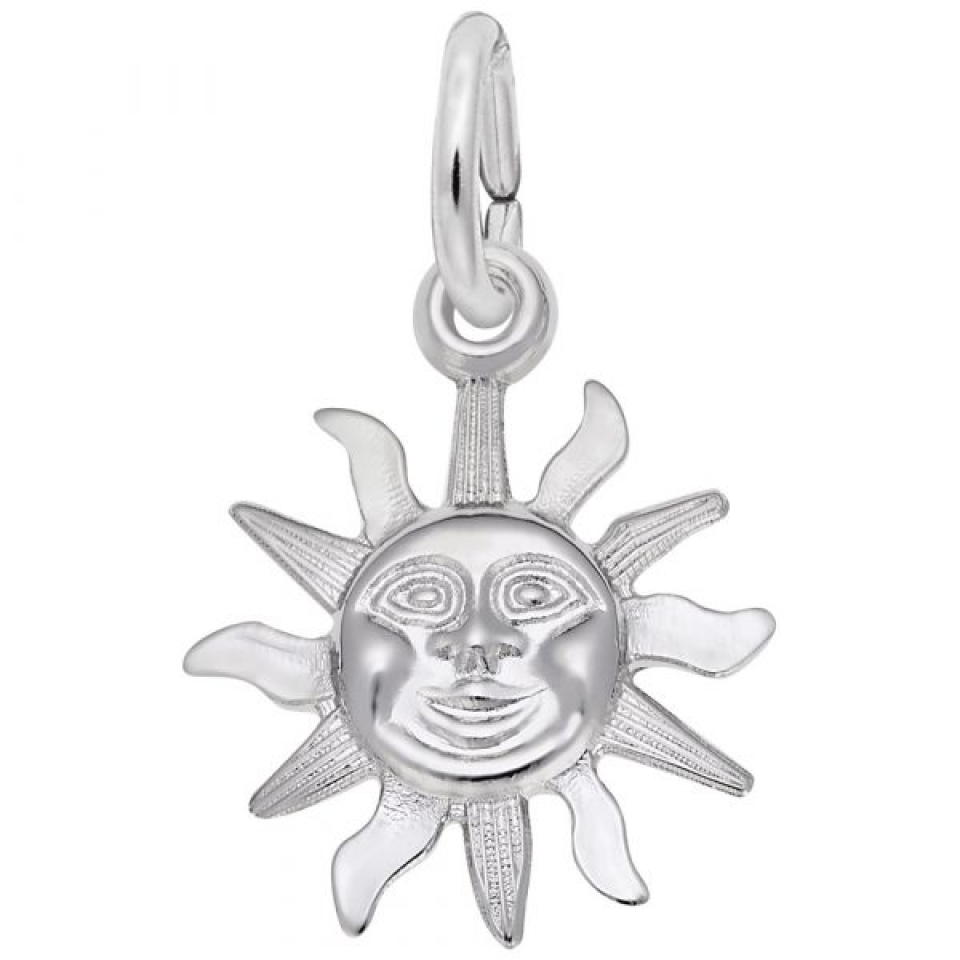 Pendentif en argent 925, soleil - 10-5152-000 - Rembrandt Charms