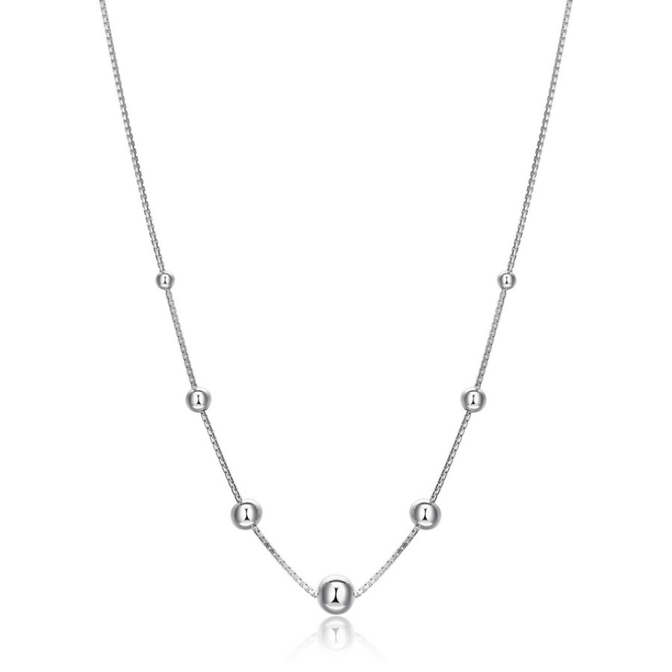 Collier pour femme en argent 925, boules - R0LBPYA044 - ELLE
