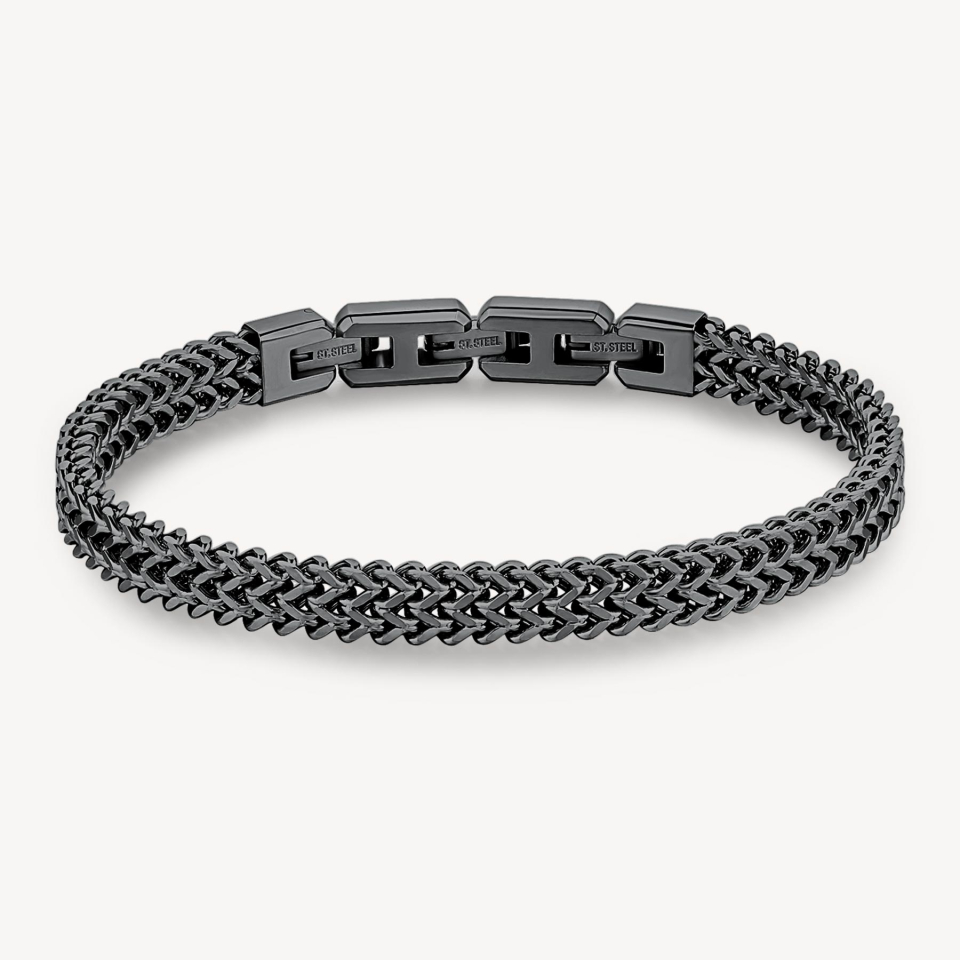 Bracelet pour homme en stainless, franco double - BIK101 - Brosway