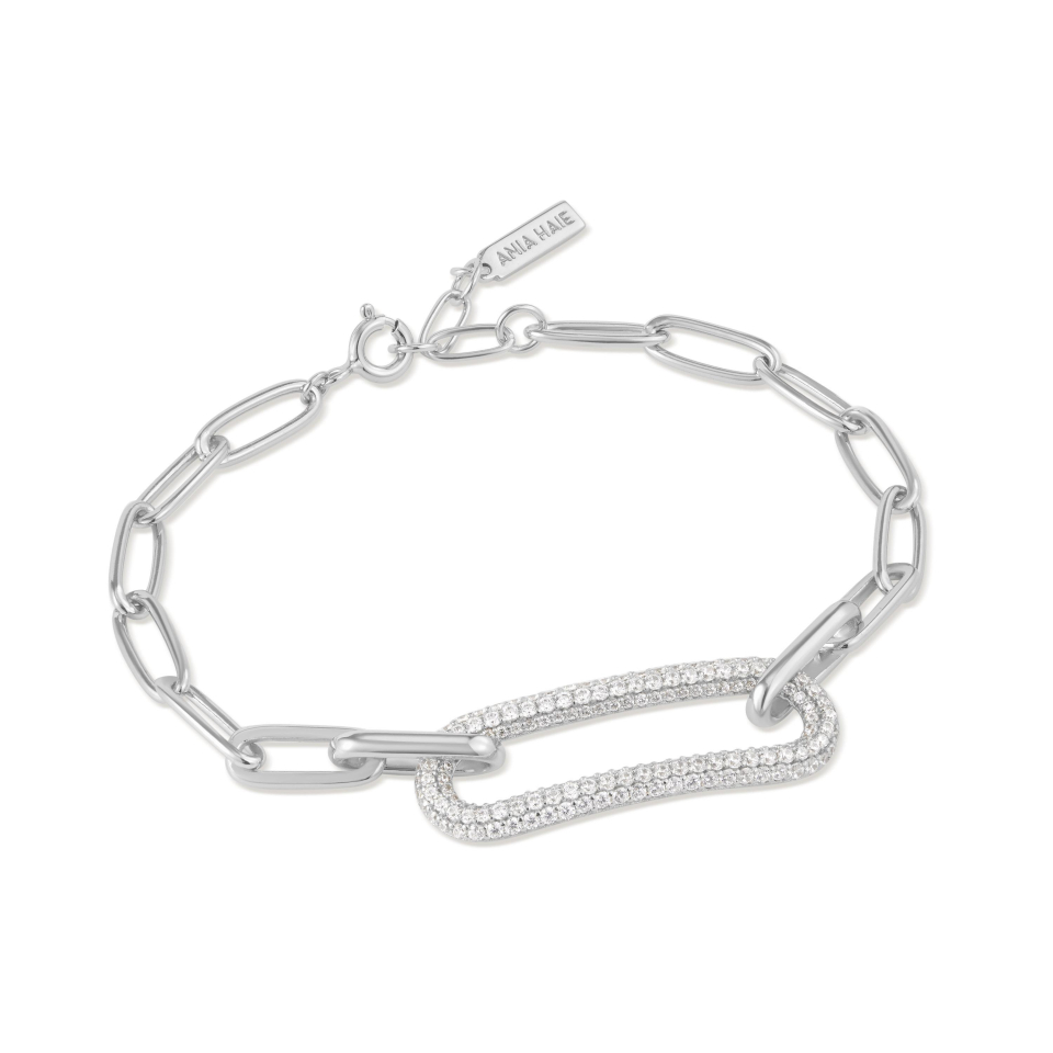 Bracelet pour femme en argent 925, cubic zirconium - B051-01H - Ania Haie