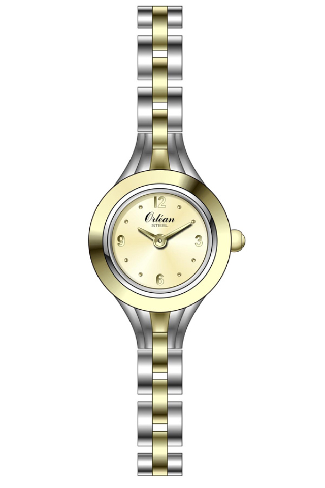 Montre pour femme en stainless, 3ATM - ME3689 - Orléan