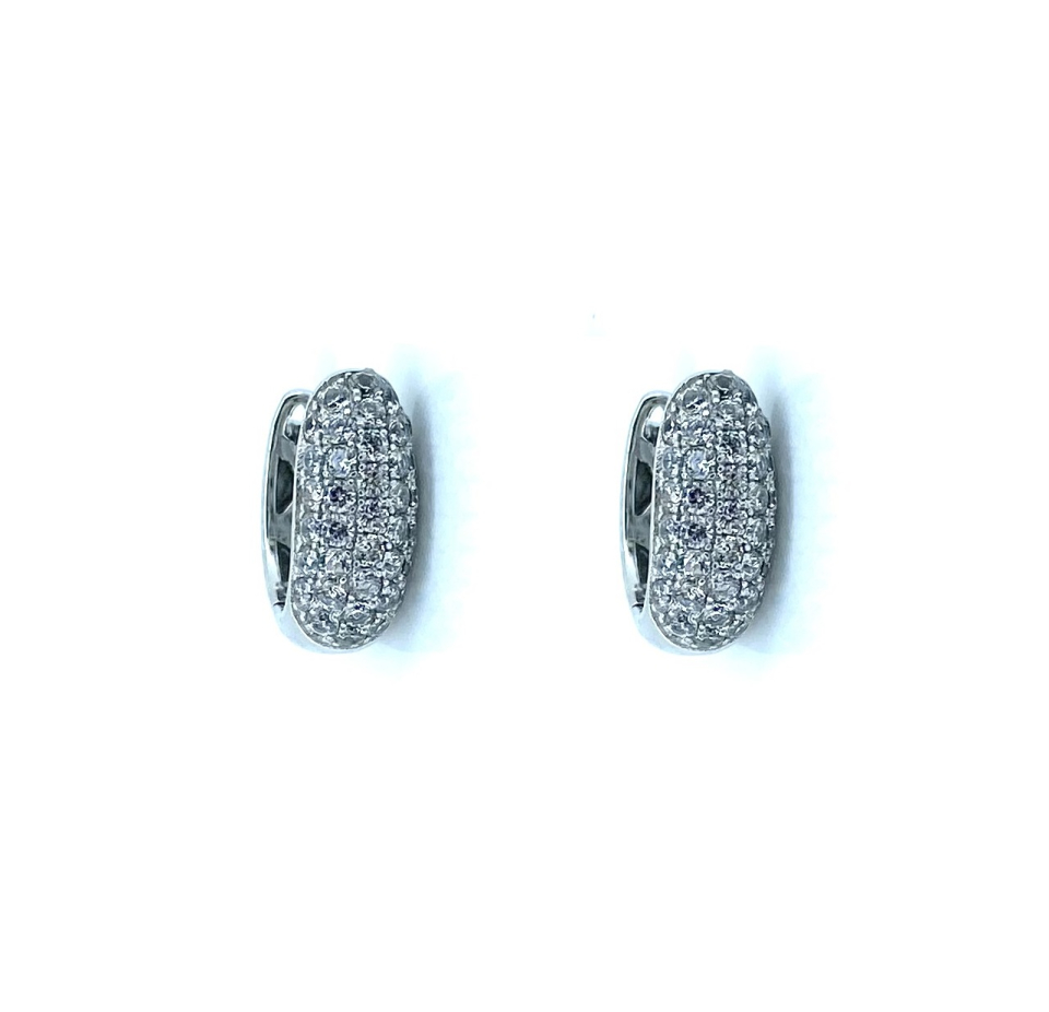Boucles d'oreilles pour femme en argent 925, cubic zirconium - ESE3027 - Ethan Stars