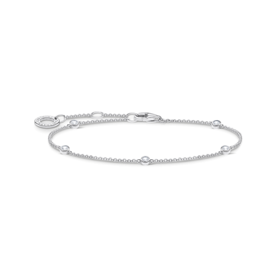Bracelet pour femme en argent 925, cubic zirconium - A1999-051-14-L19V - Thomas Sabo