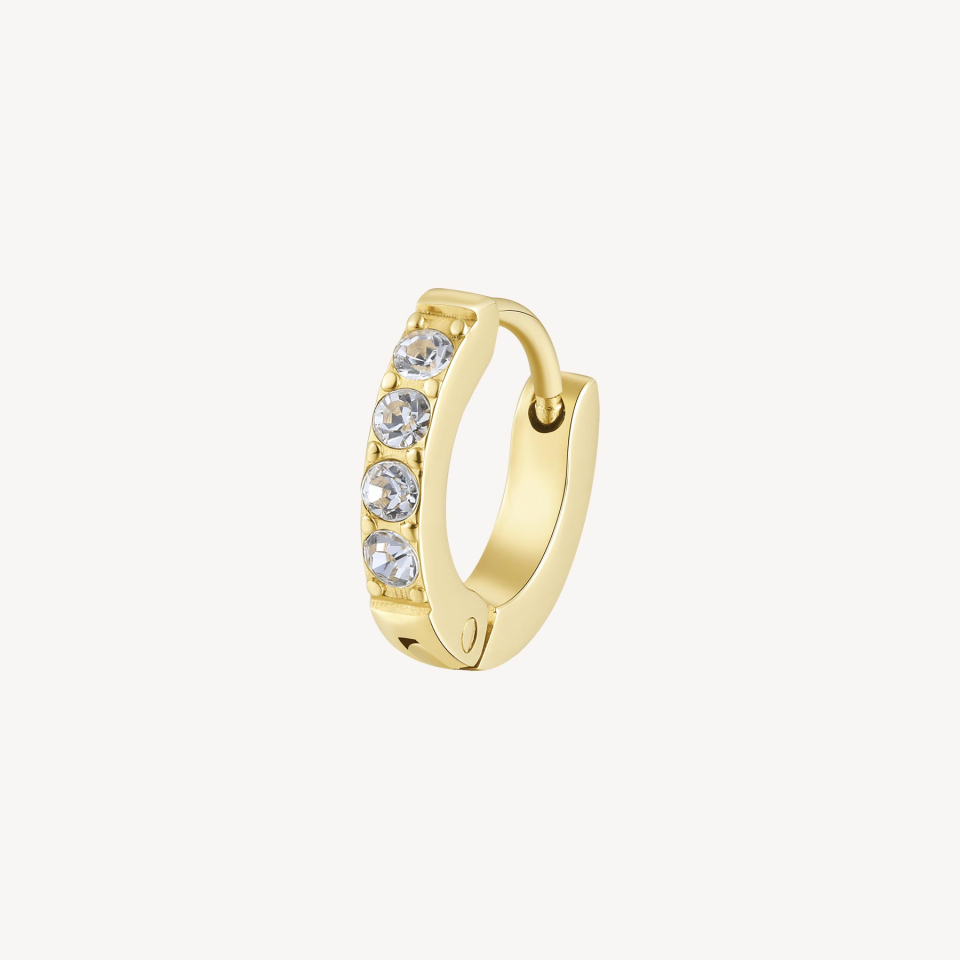 Boucle d'oreille pour femme en stainless, cubic zirconium - BHKE037 - Brosway