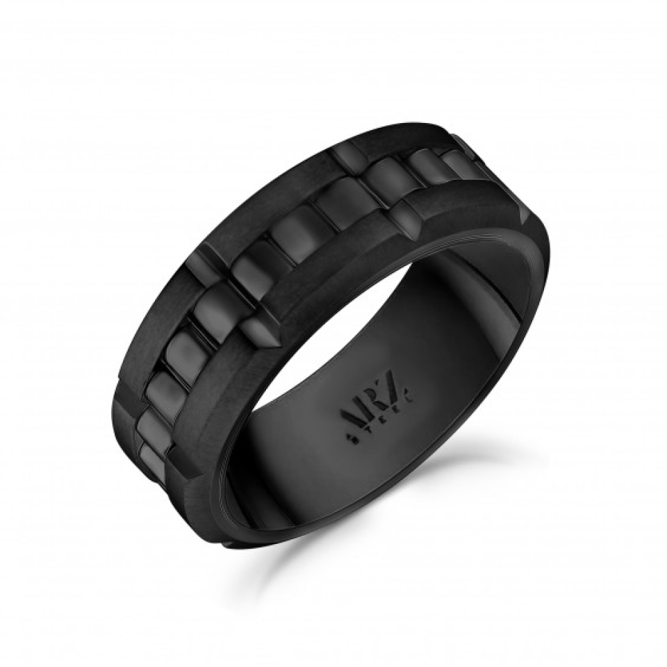Bague pour homme en stainless, anti-stress - AS-R85-09 - Arezzo
