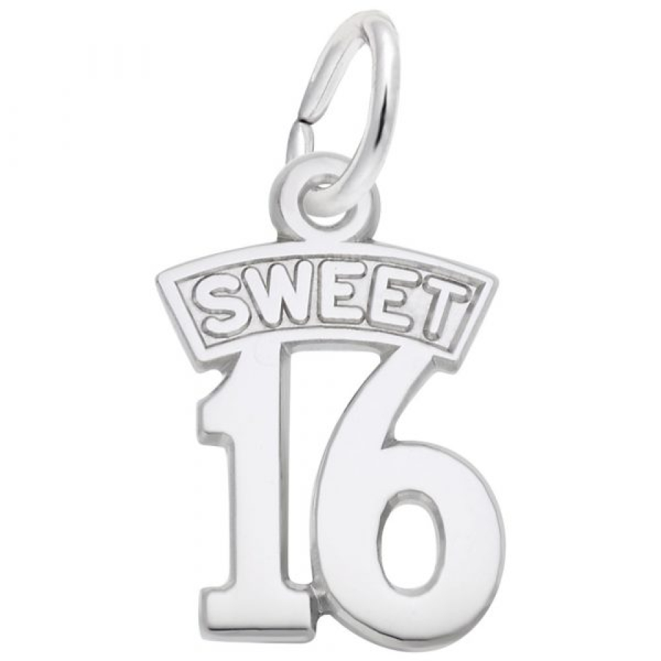 Pendentif en argent 925, numéro 50 - 10-0681-000 - Rembrandt Charms