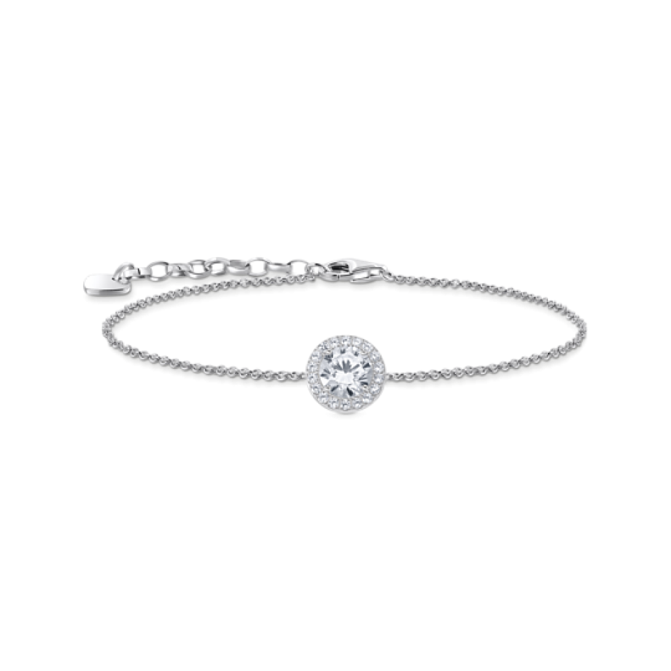 Bracelet pour femme en argent 925, cubic zirconium - A2166-051-14-L19V - Thomas Sabo