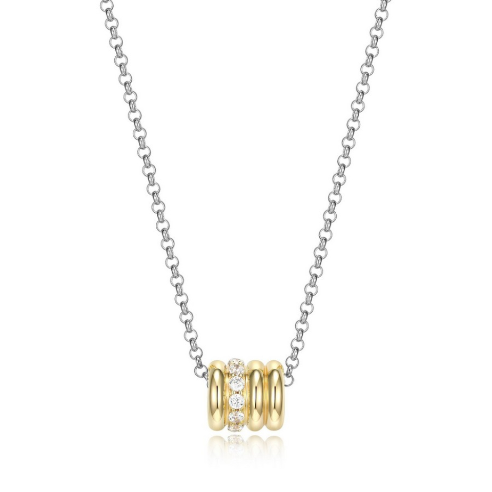 Pendentif pour femme en argent 925, cubic zirconium - R0LBYX9646 - ELLE